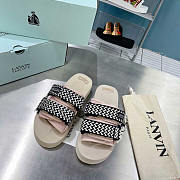 Lanvin x Suicoke Sandals Black And Pink - 1