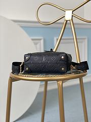 Louis Vuitton LV Petite Malle Souple Black 20x14x7.5cm - 3