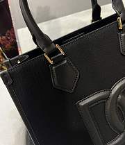 DG Bag Canvas Tote Black 31x27x16cm - 4