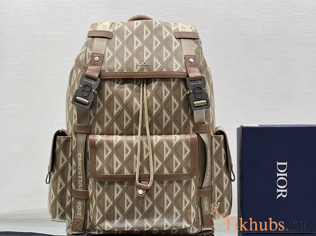 Dior Backpack Hit The Road Brown 43x51x20cm - 1