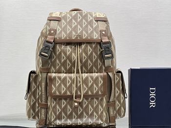 Dior Backpack Hit The Road Brown 43x51x20cm