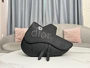 Dior By ERL Saddle Bag Black Grained Calfskin 26 x 19 x 4.5 cm - 1