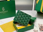 Goyard Saint-Florentin Wallet Green 10.5x2.4x12cm - 1