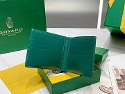 Goyard Saint-Florentin Wallet Green 10.5x2.4x12cm - 3