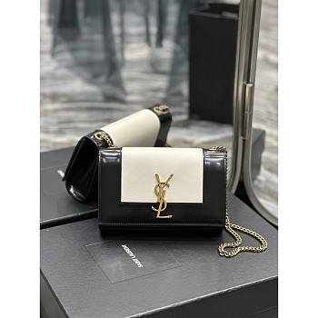 YSL Kate Small Bag In Smooth And Shiny Leather 20x13x6cm