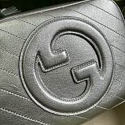 Gucci Blondie Small Shoulder Bag Silver 21x15.5x5cm - 3