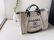 Chanel Shopping Tote Canvas 38x22x13cm - 5