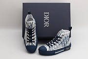Dior B23 High-top Sneaker Blue - 1