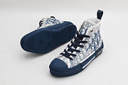 Dior B23 High-top Sneaker Blue - 4