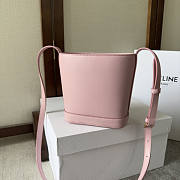 Celine Small Bucket Cuir Triomphe Pink 17x22x10cm - 2