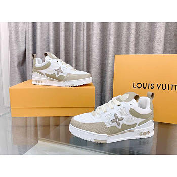 Louis Vuitton LV Skate Sneaker Beige And White
