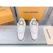 Louis Vuitton LV Skate Sneaker Beige And White - 3