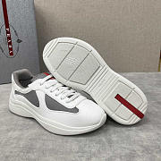 Prada America's Cup Soft Rubber And Bike Fabric Sneakers White - 2