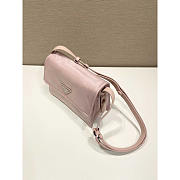 Prada Re-Nylon Small Padded Shoulder Bag Pink 23x16x11cm - 2