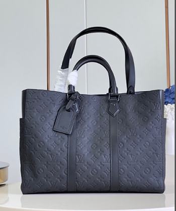 Louis Vuitton LV Sac Plat 24H Black 44 x 33 x 18 cm