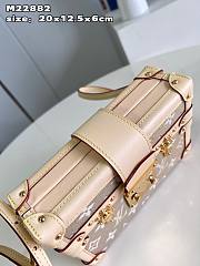 Louis Vuitton LV Petite Malle Beige 20 x 12.5 x 6 cm - 6