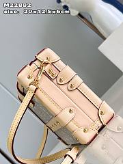 Louis Vuitton LV Petite Malle Beige 20 x 12.5 x 6 cm - 3