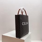Celine Small Cabas Vertical Tan 28.5x33x8cm - 5