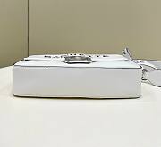 Fendi Baguette White leather Fendi by Marc Jacobs Bag 27x15x6cm - 2