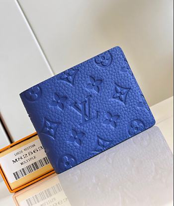 Louis Vuitton LV Multiple Blue 11.5 x 9 x 1.5 cm