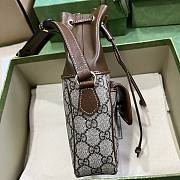 Gucci GG Mini Bucket Bag With Interlocking G 11.5x20x5.5cm - 6