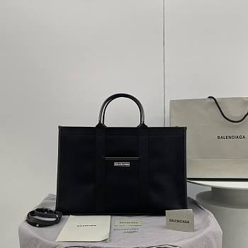 Balenciaga Hardware Large Tote Bag Black 48x14x32cm