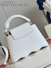 Louis Vuitton LV Capucines Mini Snow White 22 x 14 x 7.5 cm - 4