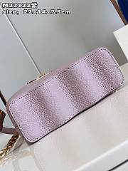 Louis Vuitton LV Capucines Mini Light Pink 22 x 14 x 7.5 cm - 5