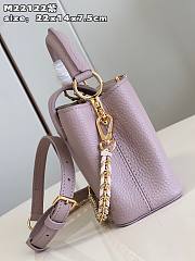 Louis Vuitton LV Capucines Mini Light Pink 22 x 14 x 7.5 cm - 4