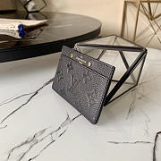 Louis Vuitton LV Card Holder Monogram Black 11x7.5x0.4cm - 3