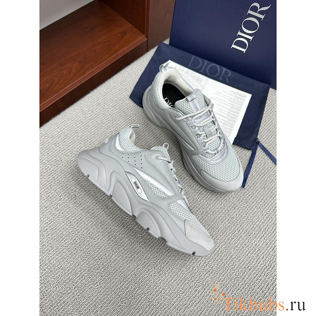 Dior Men's Gray B22 Low-tops Sneakers - 1