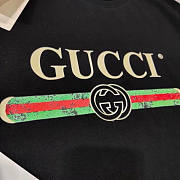 Gucci T-shirt Logo Black - 2