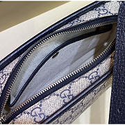 Gucci Mini Bag with Interlocking G Dark Blue 22.5x14x7cm - 3