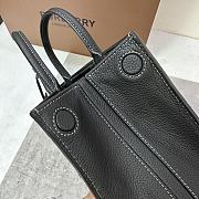 Burberry Mini Frances Bag Black 27x11x20cm - 4