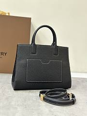 Burberry Mini Frances Bag Black 27x11x20cm - 2