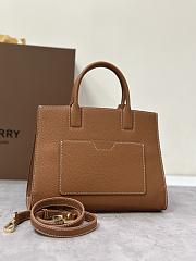 Burberry Mini Frances Bag Brown 27x11x20cm - 5