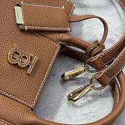 Burberry Mini Frances Bag Brown 27x11x20cm - 2