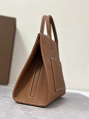 Burberry Mini Frances Bag Brown 27x11x20cm - 4