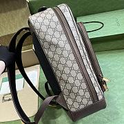 Gucci Ophidia GG Medium Backpack Brown 30x40x14cm - 4