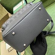 Gucci Ophidia GG Medium Backpack Grey 30x40x14cm - 4