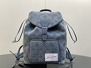Louis Vuitton LV Montsouris Backpack Denim 32 x 40 x 19 cm - 1