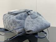 Louis Vuitton LV Montsouris Backpack Denim 32 x 40 x 19 cm - 6