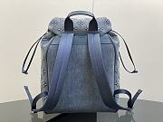 Louis Vuitton LV Montsouris Backpack Denim 32 x 40 x 19 cm - 3