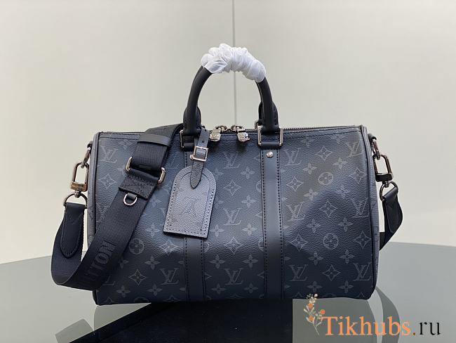 Louis Vuitton LV Keepall Bandoulière 35 Canvas 34 x 21 x 16 cm - 1