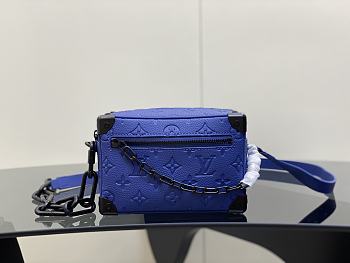 Louis Vuitton LV Mini Soft Trunk Blue 18.5 x 13 x 8 cm