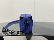 Louis Vuitton LV Mini Soft Trunk Blue 18.5 x 13 x 8 cm - 6