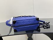 Louis Vuitton LV Mini Soft Trunk Blue 18.5 x 13 x 8 cm - 3