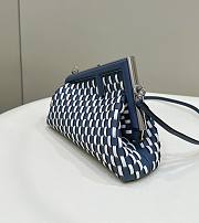 Fendi First Small White And Blue 26x18x9.5cm - 3