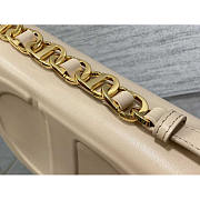 Dior CD Signature Bag With Strap Box Calfskin Beige 21 x 6 x 12 cm - 6