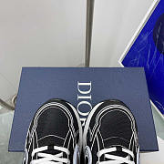 Dior B30 Sneaker Black Mesh and Technical Fabric - 2